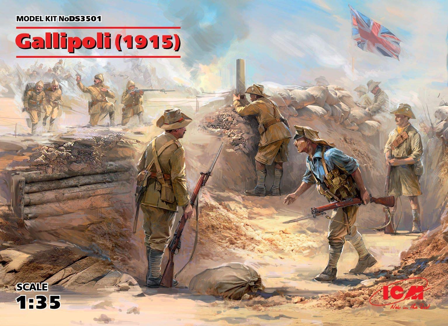 Amazon | アイシーエム ICM 1/35 第一次世界大戦 ガリポリの戦い (1915